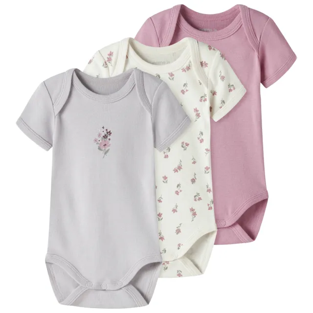 NAME IT Kid's Body Flower 3-pack Multi