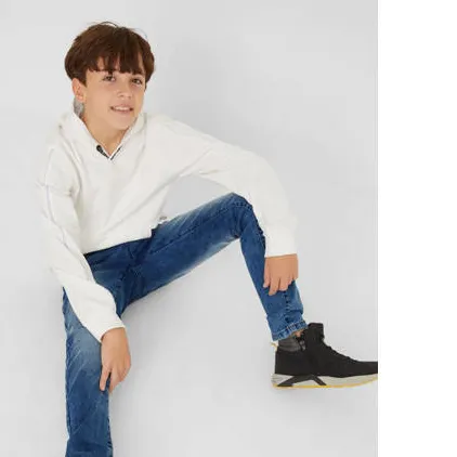 s.Oliver slim fit jeans stonewashed blauw, foto 3