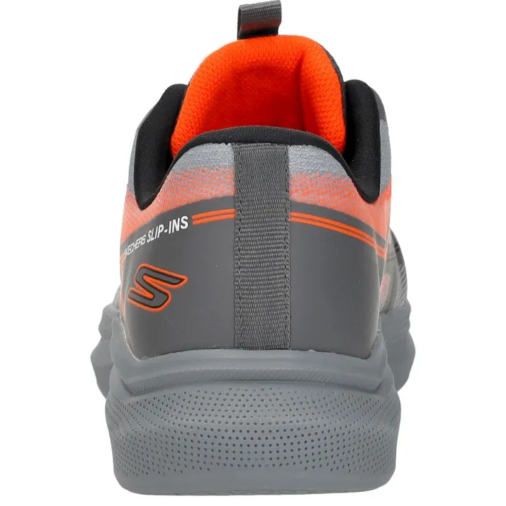Skechers TIDAL-TECH lage sneakers donkergrijs, foto 4