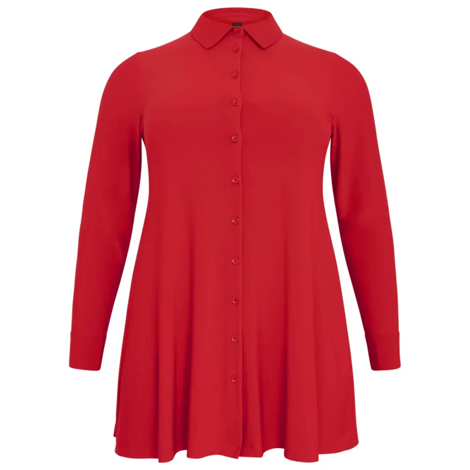 Yoek Dolce blouse A-lijn rood, foto 3