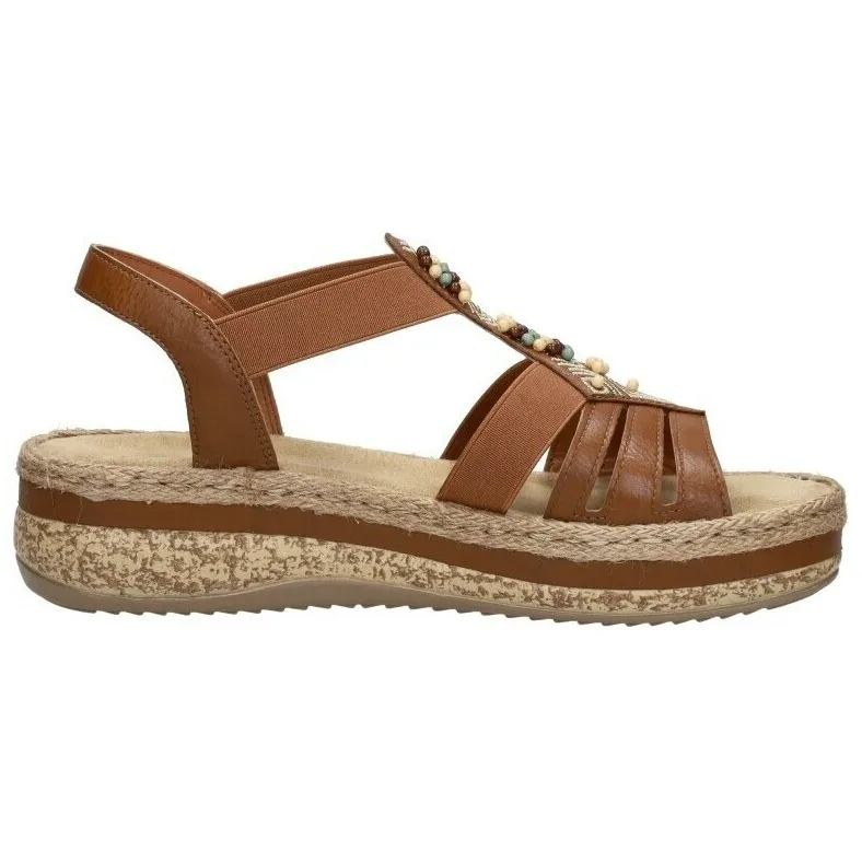 Rieker sandalen cognac