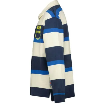 sweater donkerblauw Streep | Sweater van Vingino donkerblauw/offwhite, foto 2