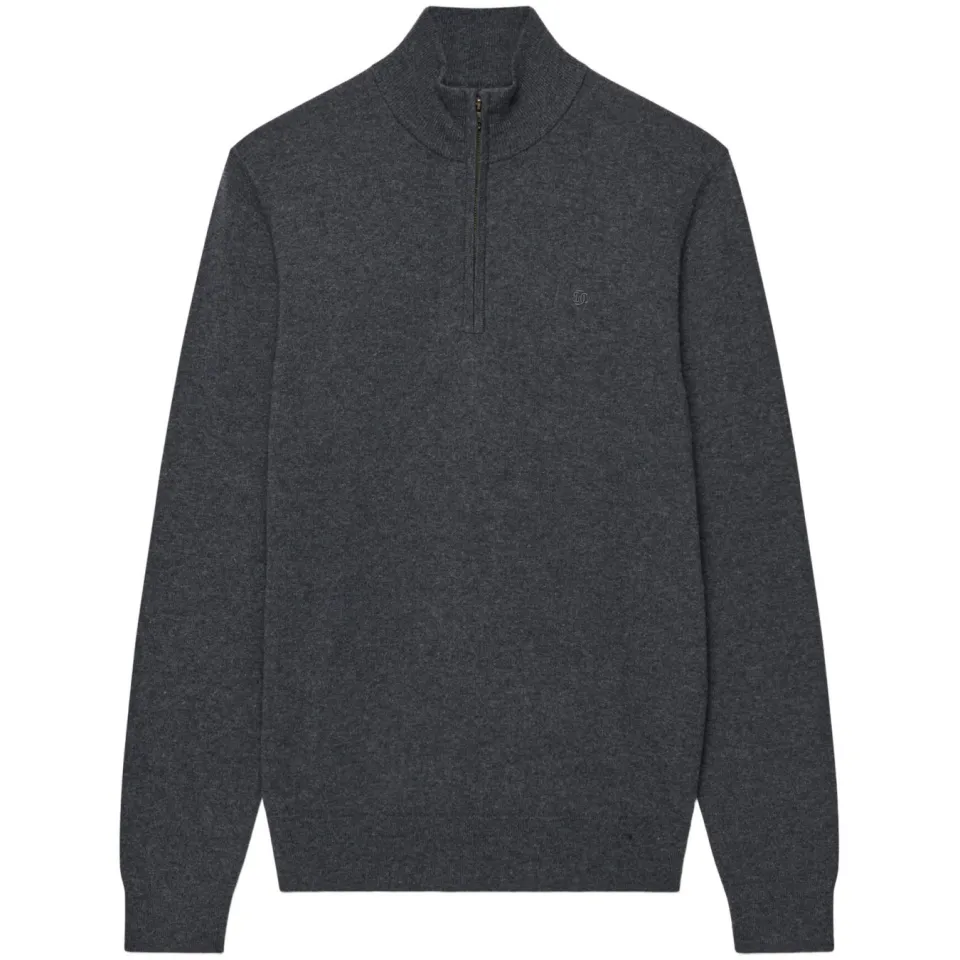Superdry regular fit gebreide trui met wol - grijs, foto 2