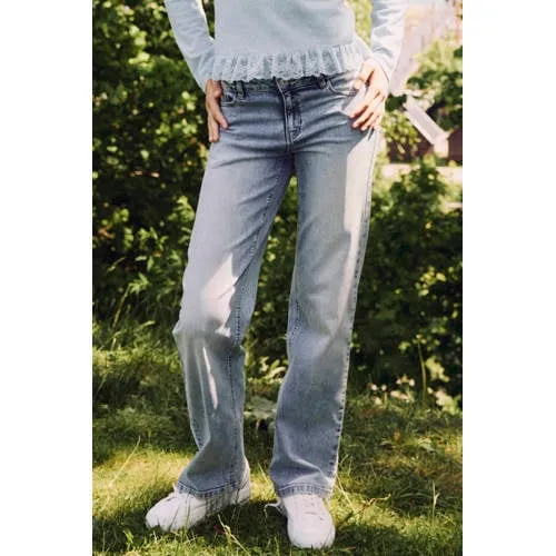 LMTD wide leg jeans - lichtblauw, foto 6