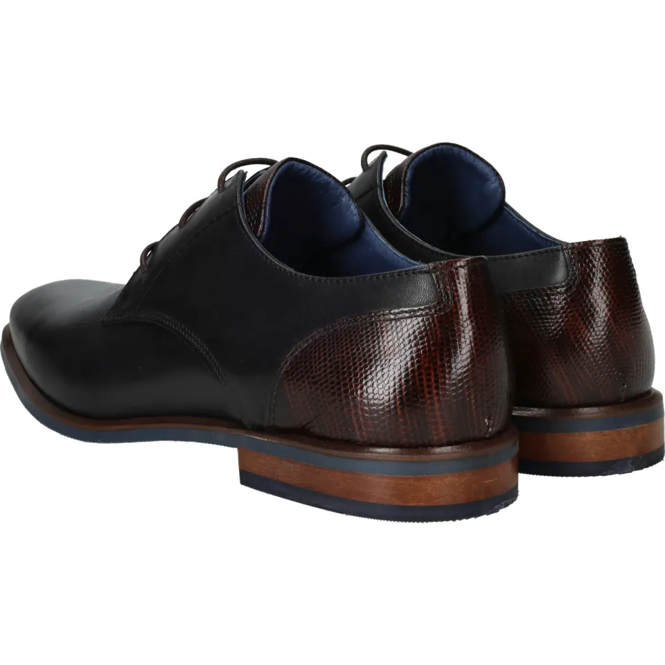 Berkelmans Arcos veterschoenen zwart, foto 3