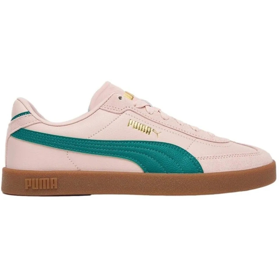 Puma Club II Era suède dames sneakers roze groen, foto 2