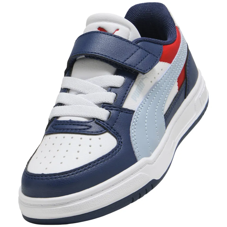 Puma Caven III Block imitatieleren sneakers - lichtblauw/donkerblauw, foto 5
