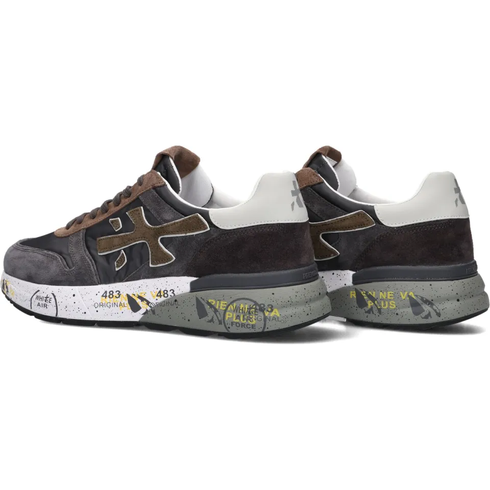 Premiata Heren Sneakers Mick - Grijs, foto 3