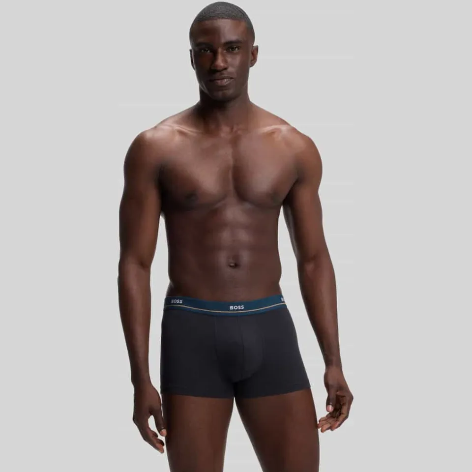 Boss Essential Trunk boxershorts donkerblauw