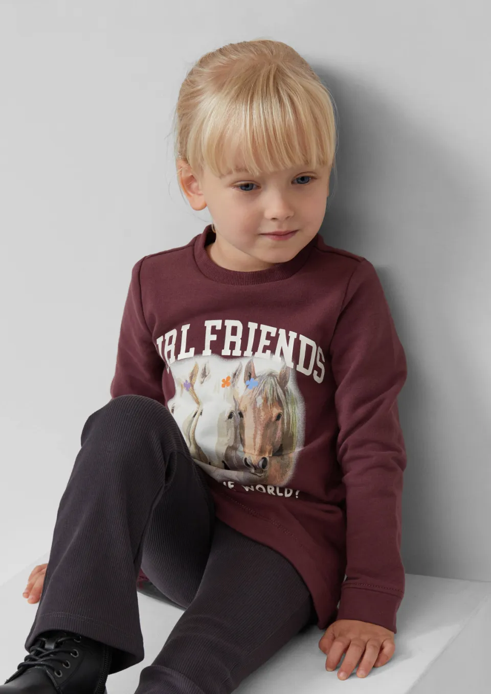 S.Oliver sweater donkerpaars, foto 5