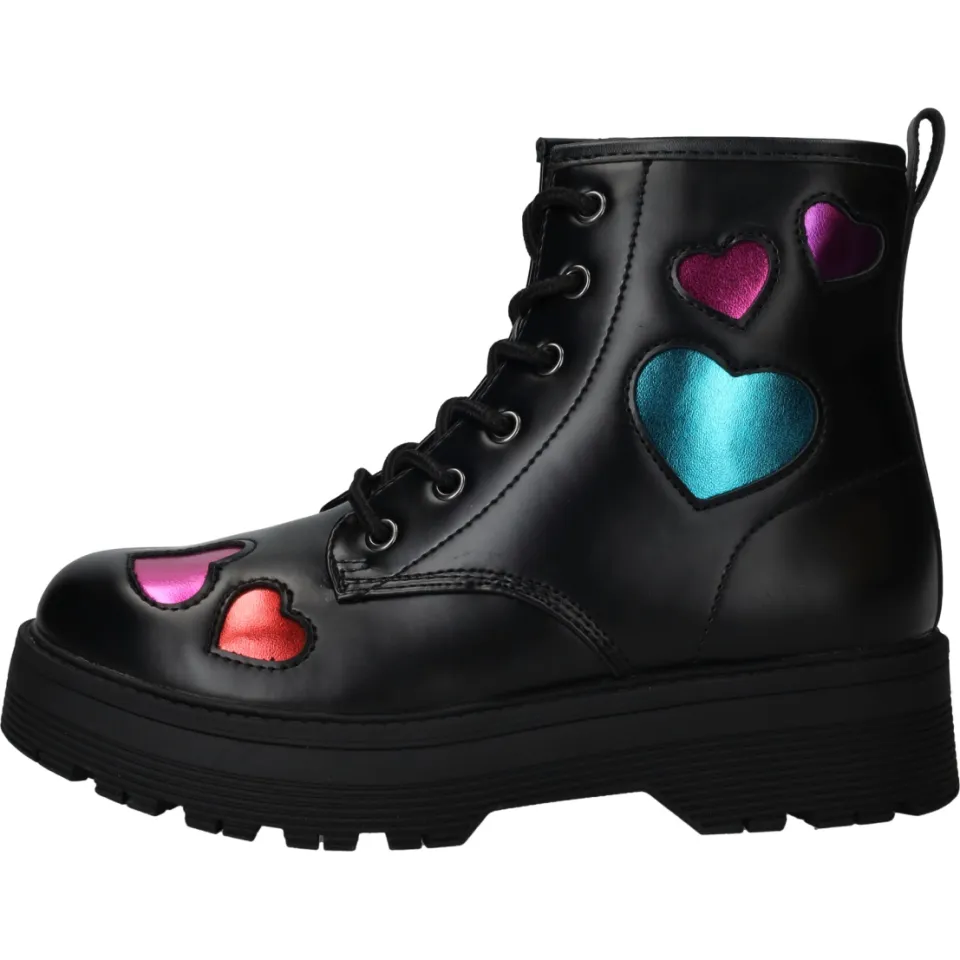 Skechers Gravlen Hi Hearts boots zwart, foto 5