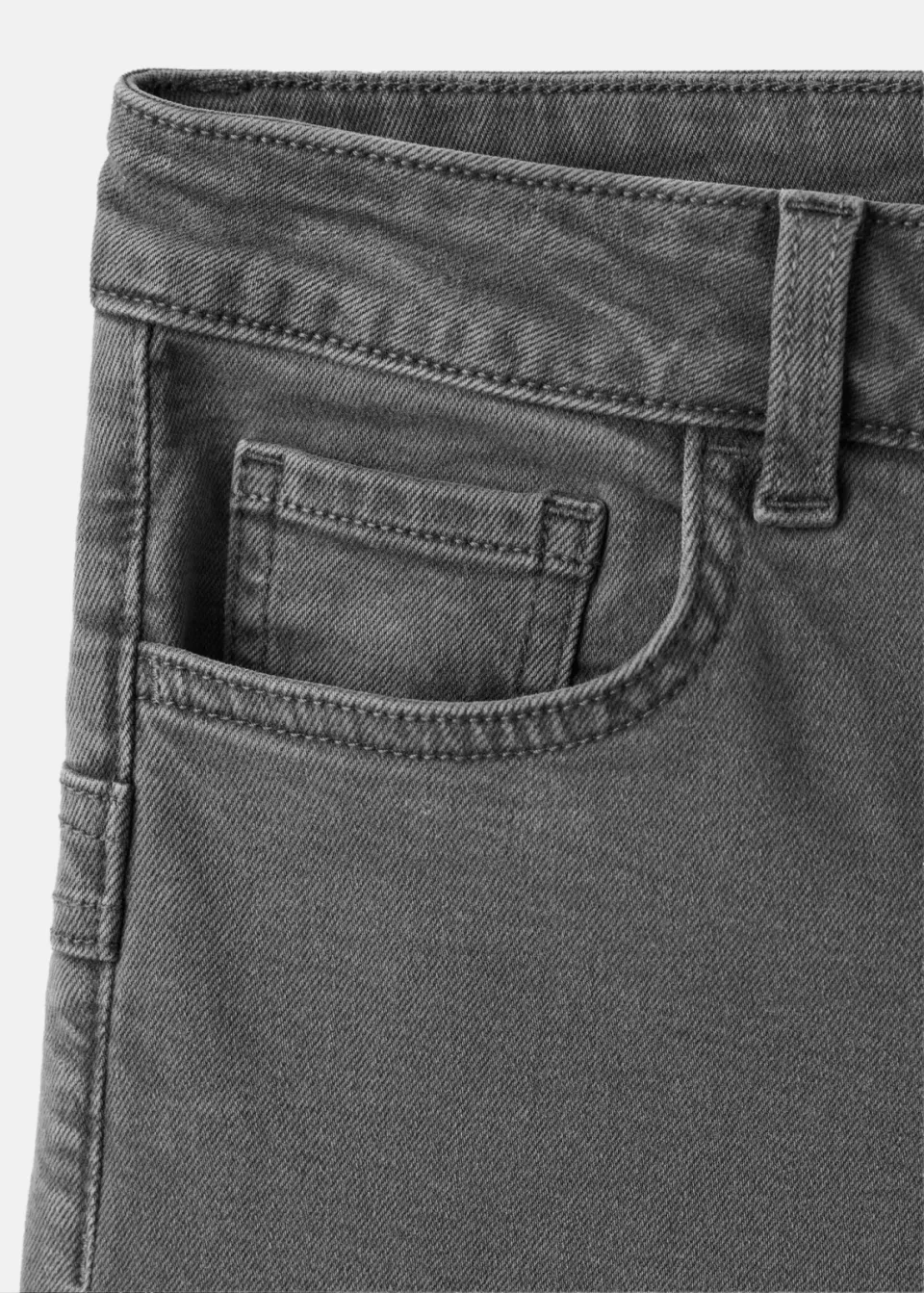 Mango TEEN wide leg jeans - antraciet, foto 6