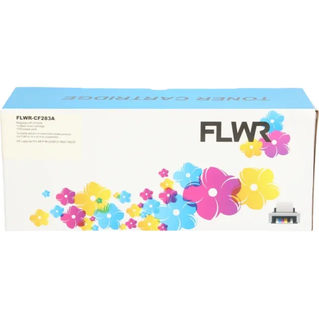 FLWR HP 83A zwart (Huismerk (compatible))