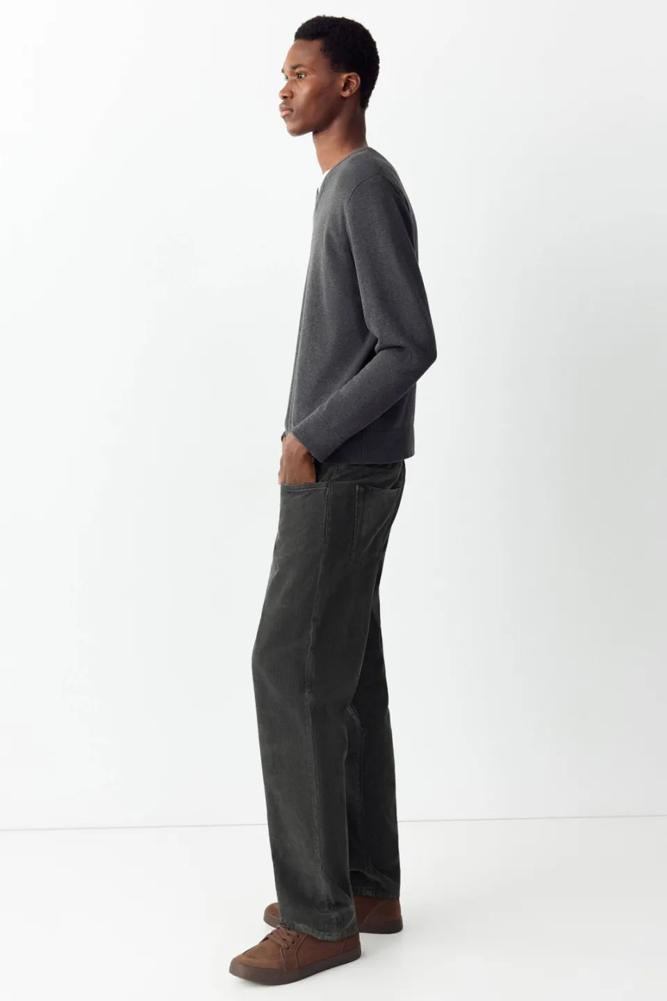 Mango TEEN relaxed fit regular fit jeans - antraciet, foto 3