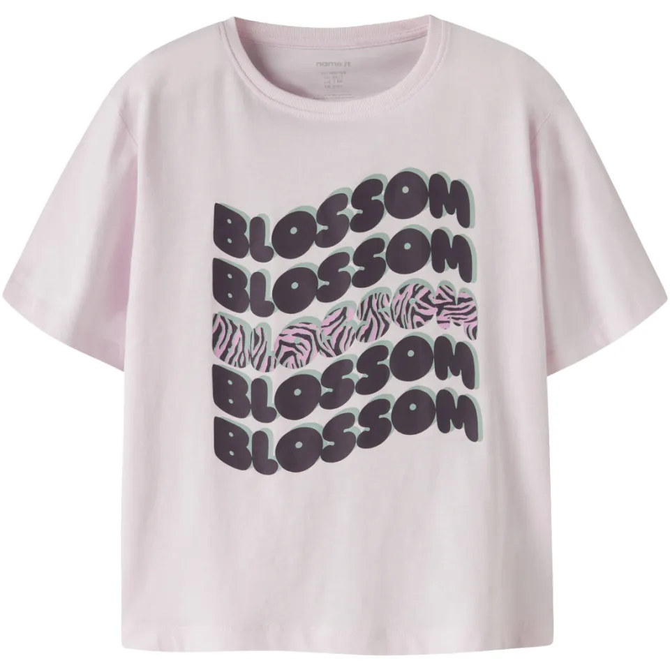 NAME IT KIDS t-shirt lichtroze, foto 2