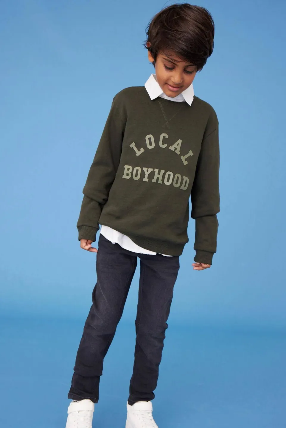 NAME IT KIDS slim fit jeans NKMSILAS black denim, foto 4