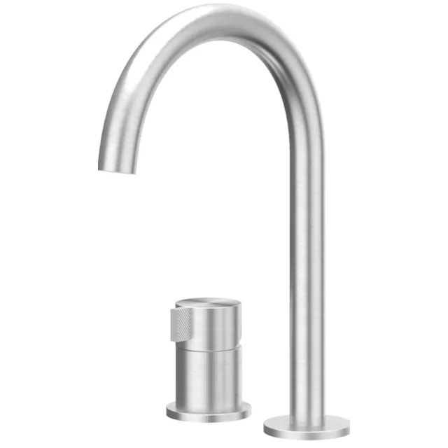 IVY Tribe wastafelkraan 2-gats geborsteld RVS316
