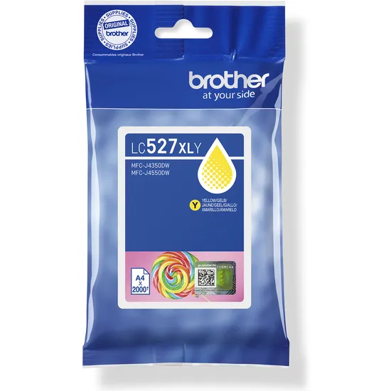 Brother LC527XLY geel