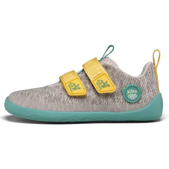 Affenzahn Kid's Knit Happy - Barefootschoenen, grijs
