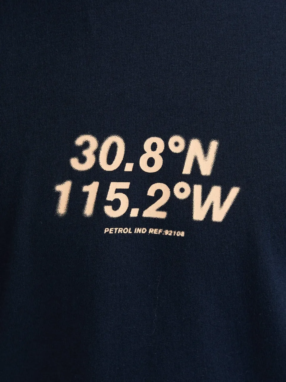 Petrol Industries t-shirt met backprint donkerblauw, foto 8