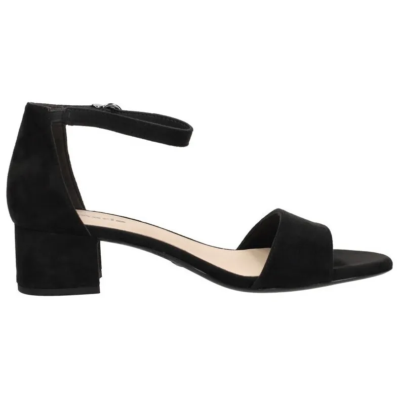 Tamaris sandalen hak zwart