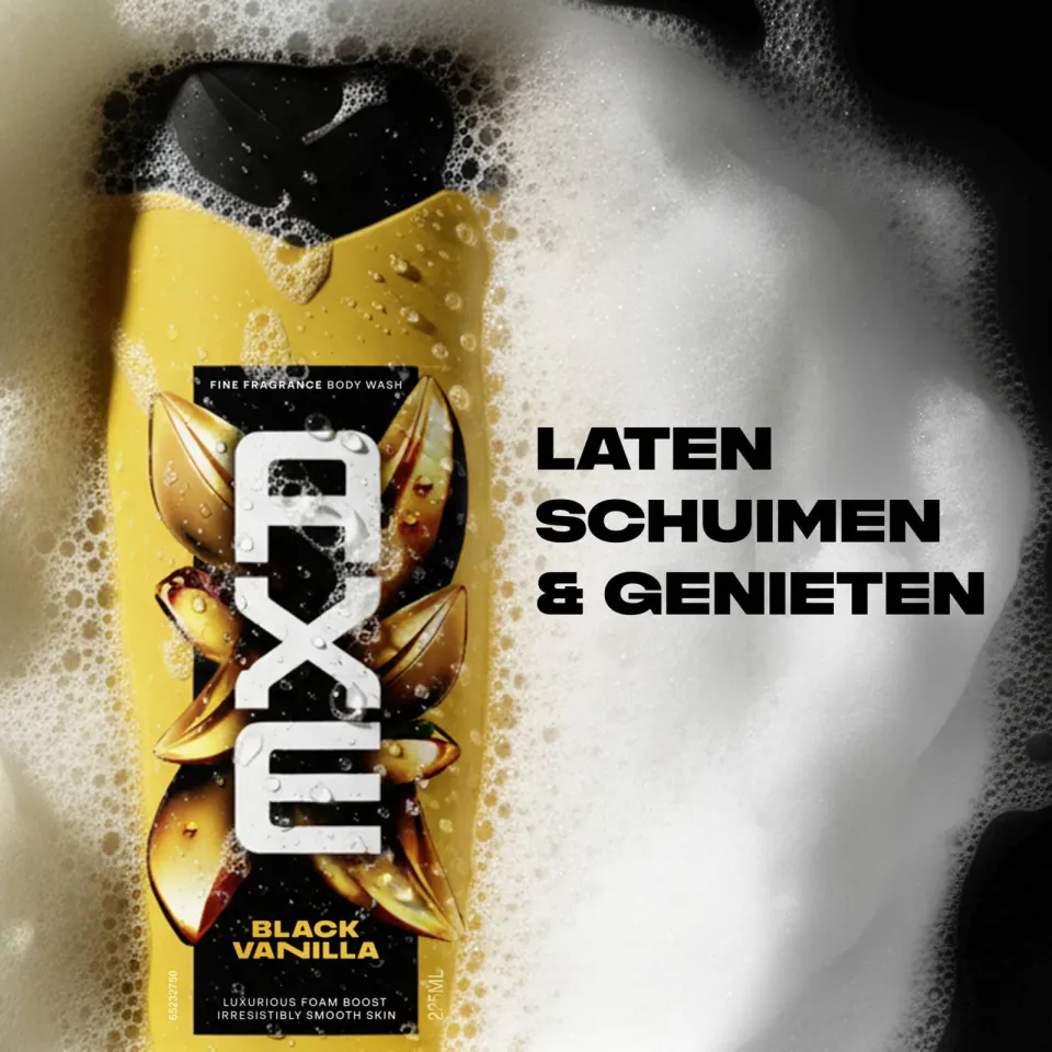 Axe Fine Fragrance Collection Black Vanilla douchegel, foto 4