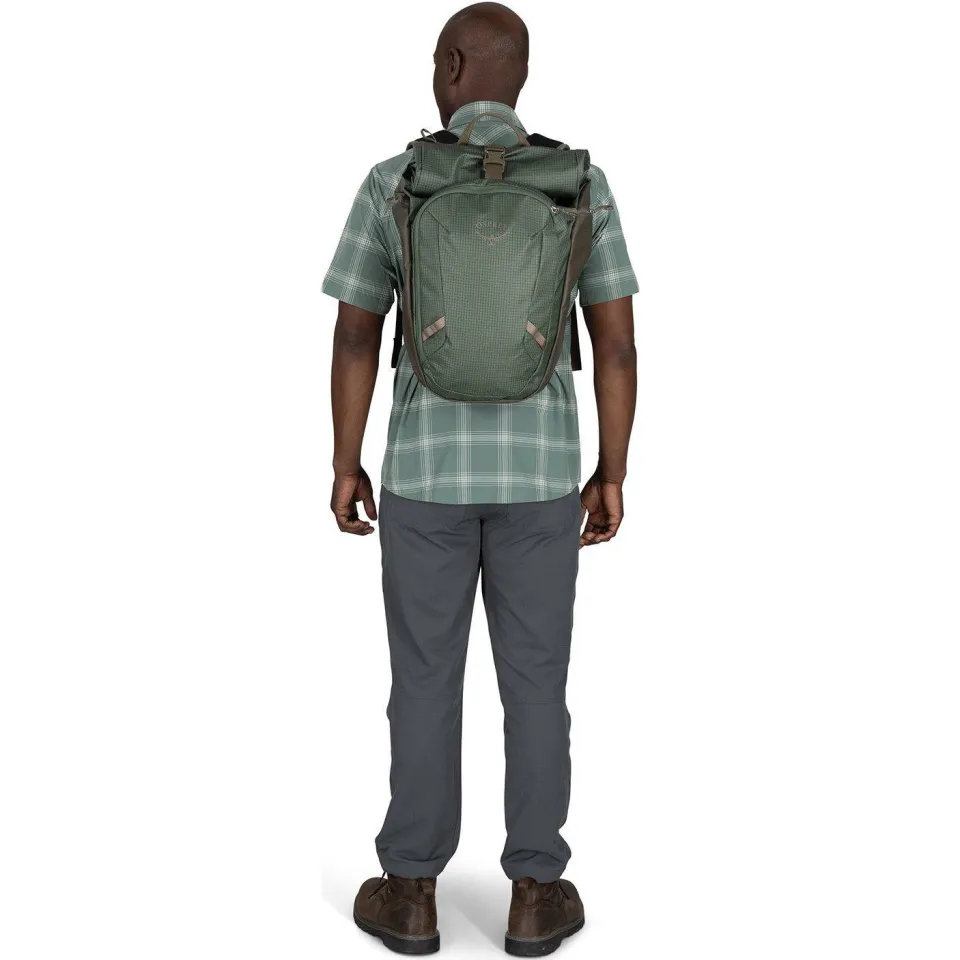 Osprey Transporter Roll Top Pack 30 dagrugzak zwart, foto 4