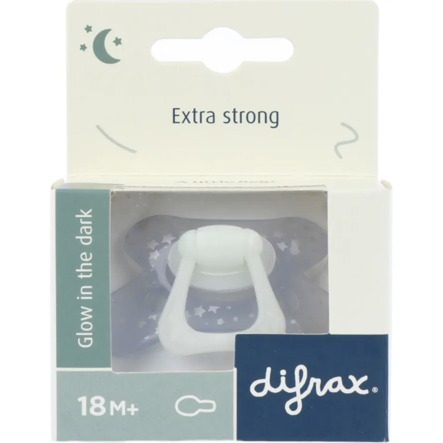 Difrax Natural fopspeen 18+ maanden wit, foto 2