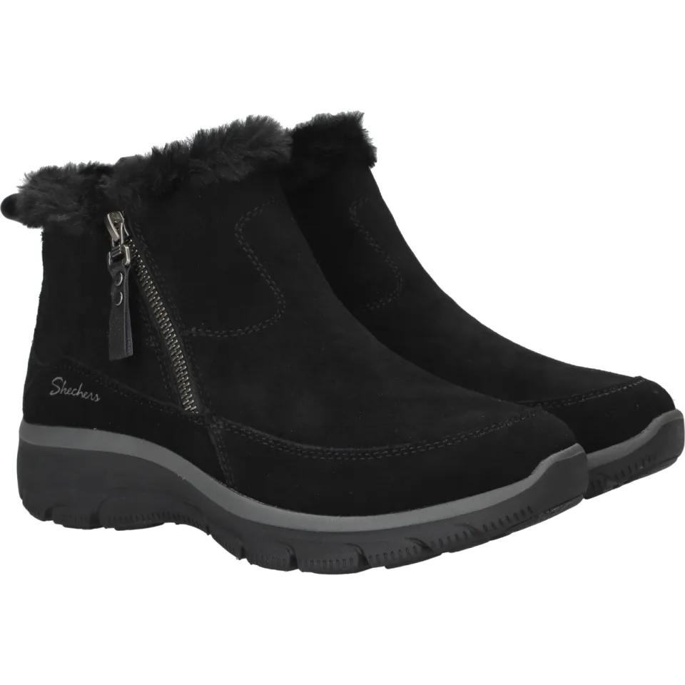 Skechers Easy Going Cool Zip enkellaarsjes zwart, foto 4