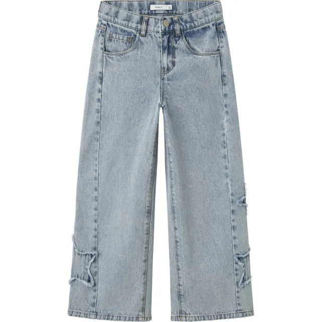 NAME IT KIDS baggy jeans light blue denim
