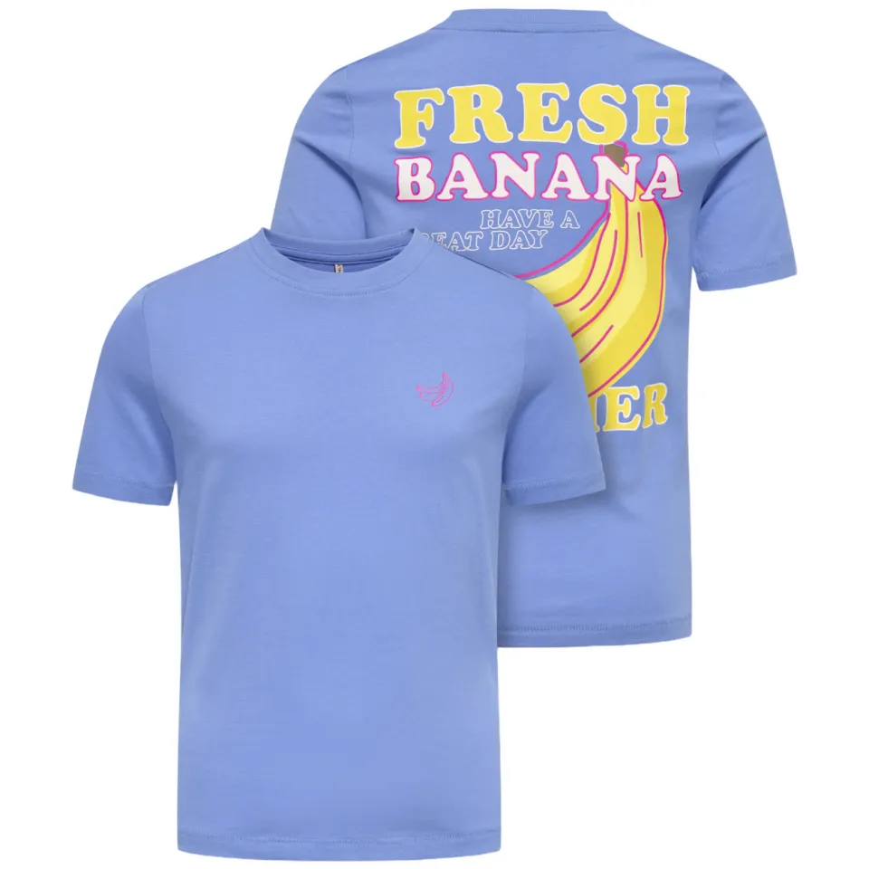 Only t-shirt hemelsblauw, foto 2