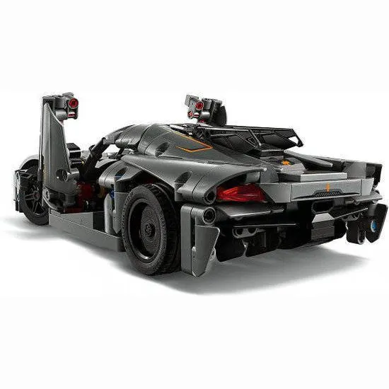 Lego Technic Koenigsegg Jesko Absolut grijze hypercar Auto Bouwpakket voor Kinderen 42173, foto 5
