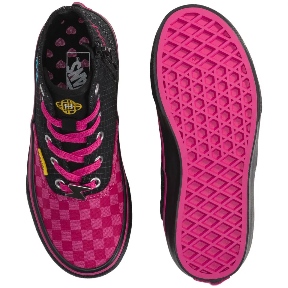 Vans Authentic Hi 2.0 Zip Kpop Demon Hunters sneakers zwart, foto 6