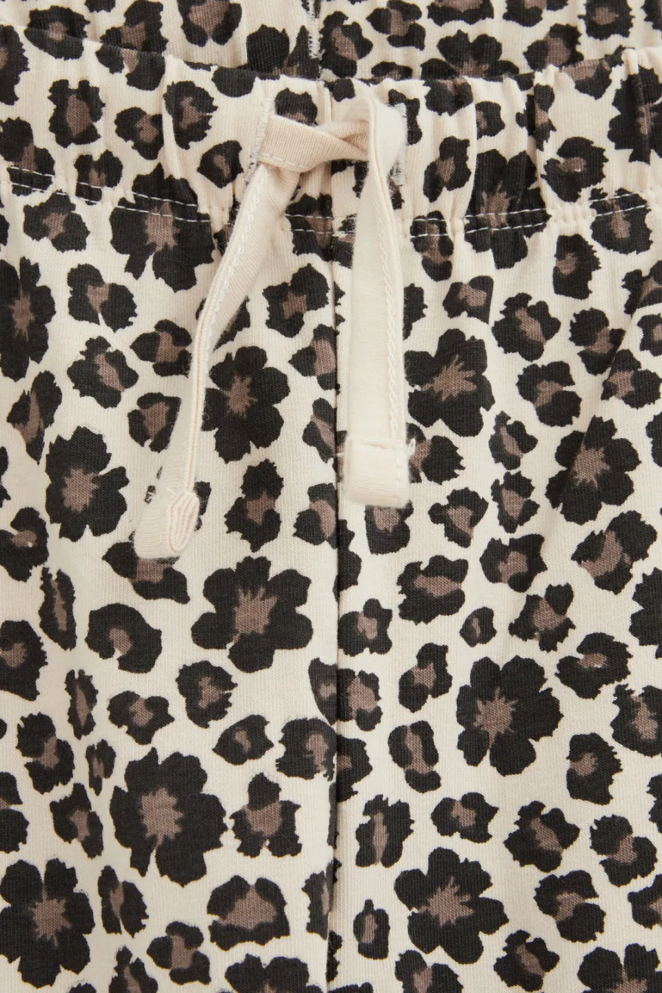 WE Fashion pyjama met panterprint beige/bruin, foto 6