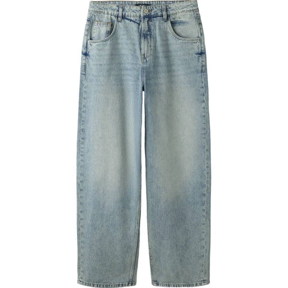 LMTD NLNBIRM loose fit jeans - lichtblauw, foto 2