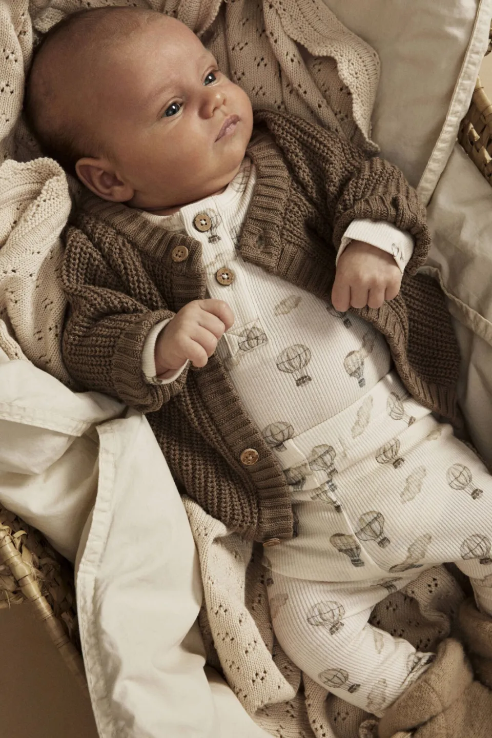 Lil' Atelier baby babybroek ecru, foto 3