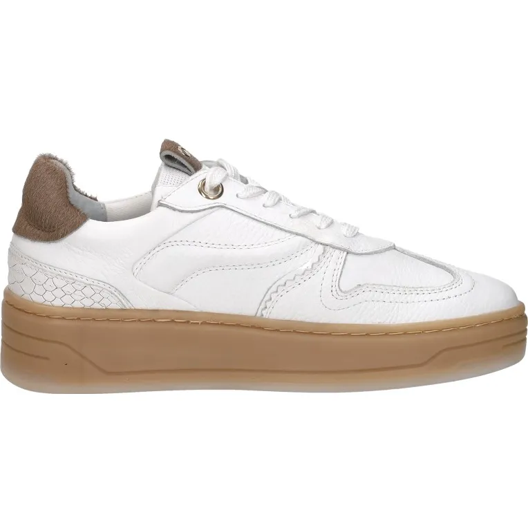 Sub55 lage sneakers wit