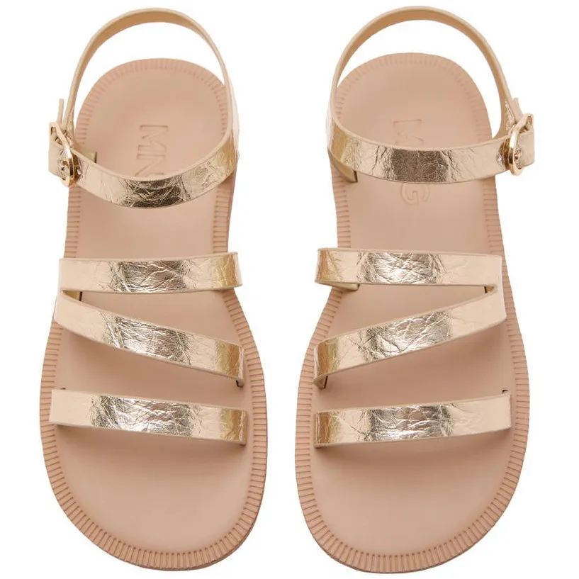 Mango Kids sandalen goud, foto 3