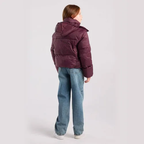 America Today Jill Jr winterjas bordeauxrood, foto 4