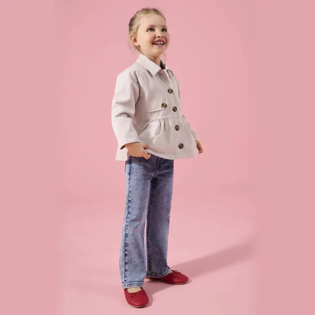 KIDS ONLY MINI KMGJUICY wide leg jeans light blue denim