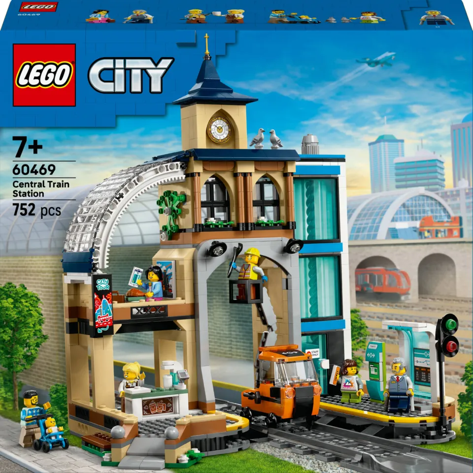 Lego City Centraal Station, Bouwspeelgoedset 60469, foto 4