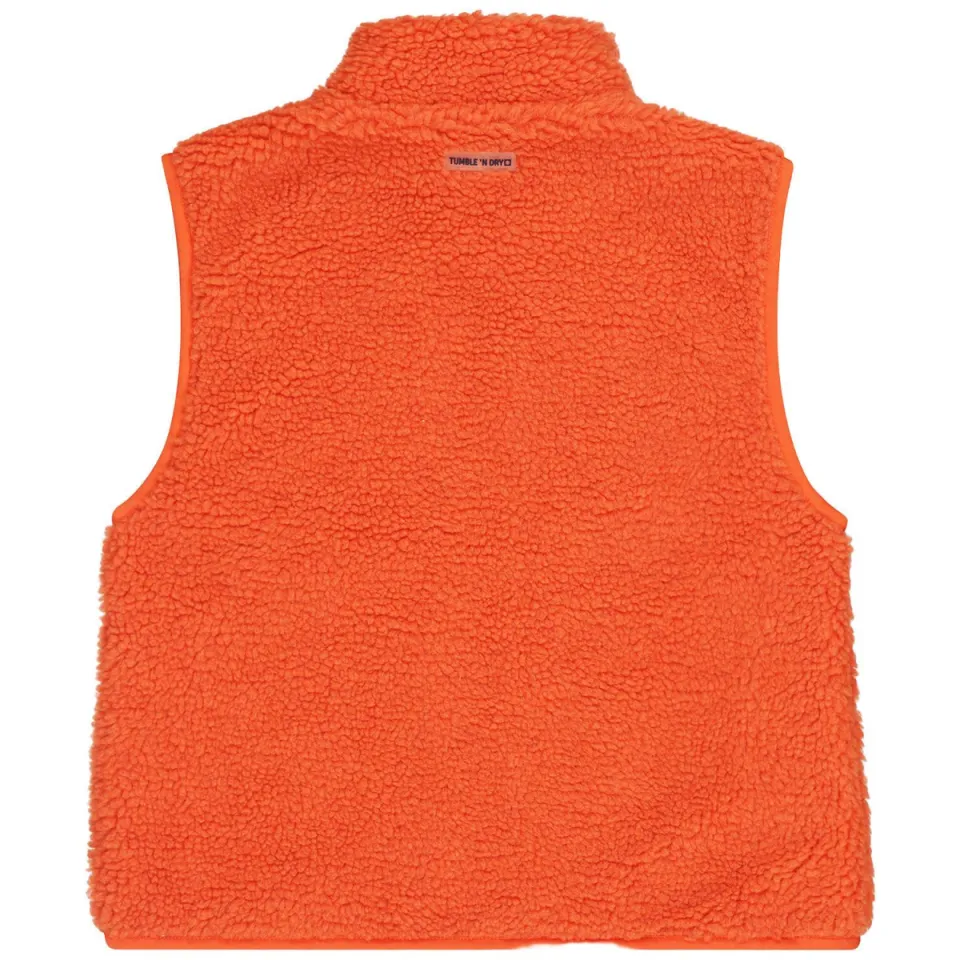 Tumble 'n Dry Wells teddy bodywarmer oranje, foto 3