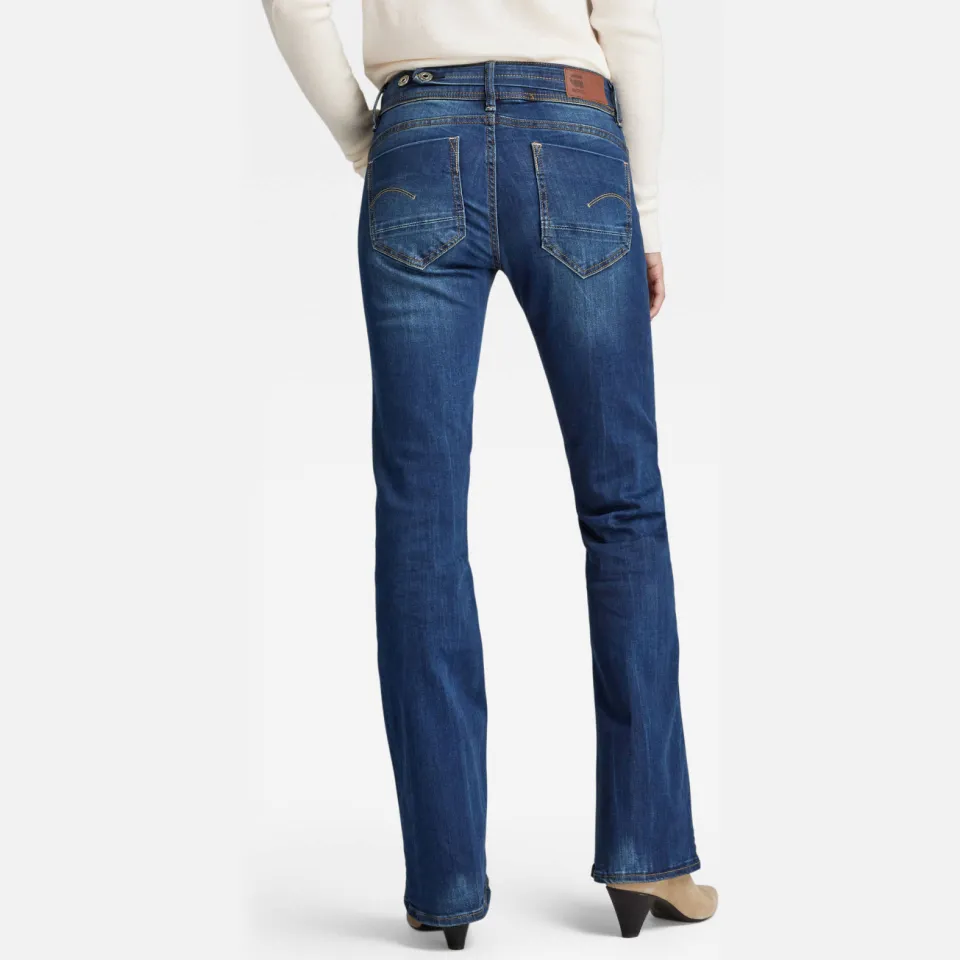 G-Star Midge Saddle bootcut jeans dk aged neutro stretch denim, foto 3