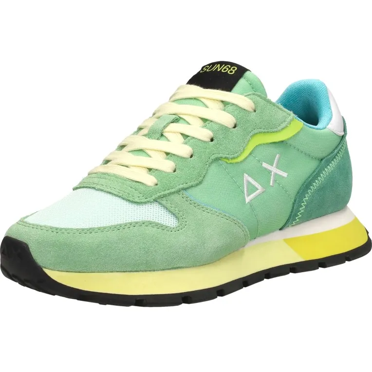 Sun68 Ally Color Explosion lage sneakers mintgroen, foto 4
