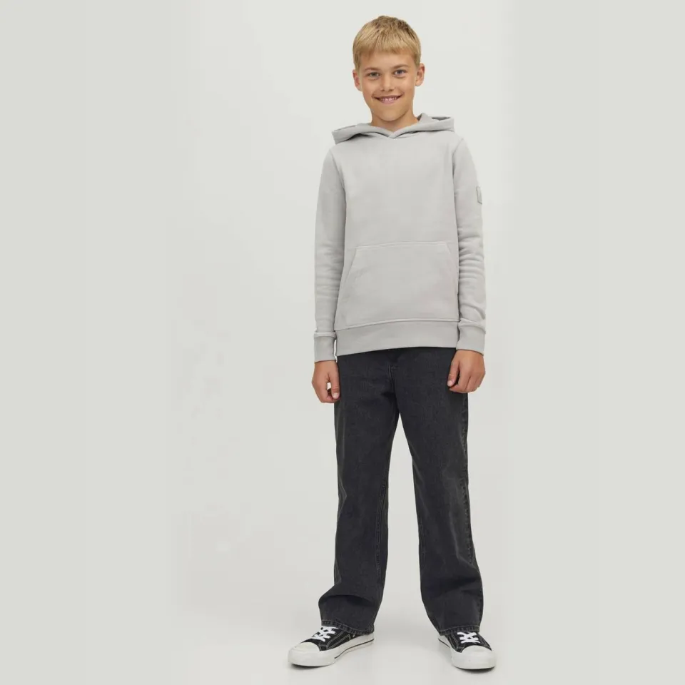 Jack & Jones JUNIOR baggy loose fit jeans - black denim