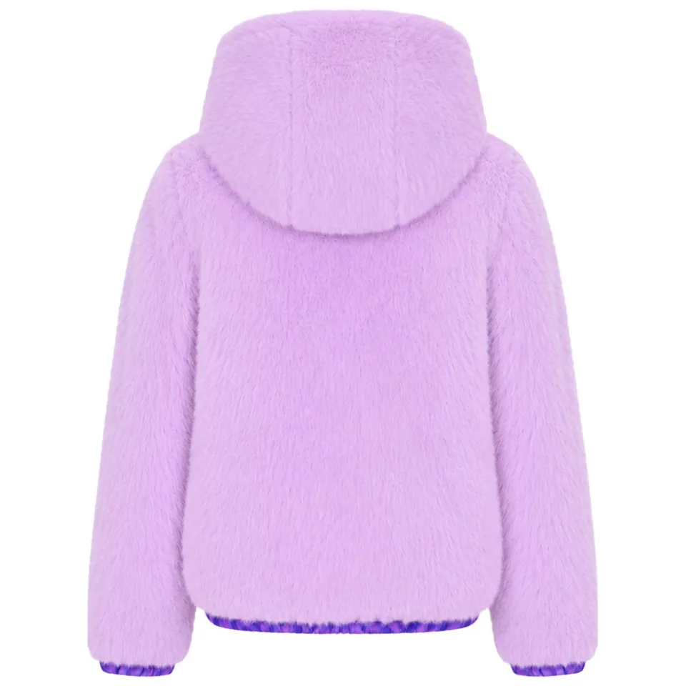B.Nosy reversible winterjas met panterprint paars, foto 5