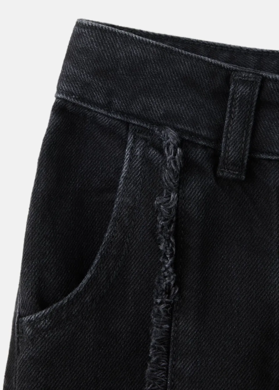 Mango Kids wide leg jeans - changeant grijs, foto 2