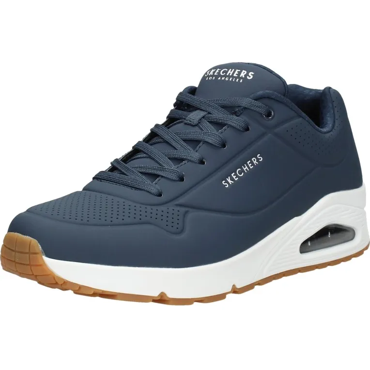Skechers Uno Stand On Air lage sneakers blauw, foto 4