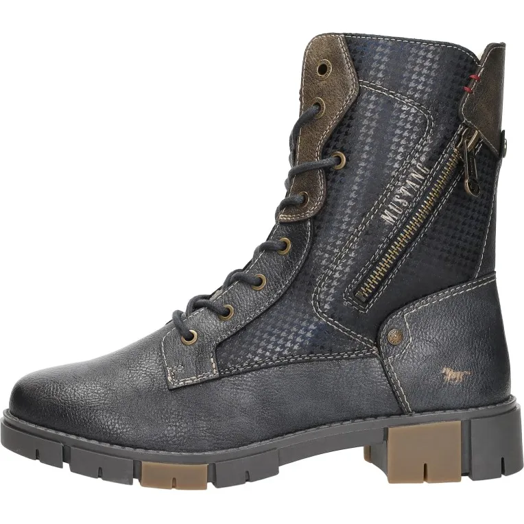 Mustang veterboots blauw, foto 2