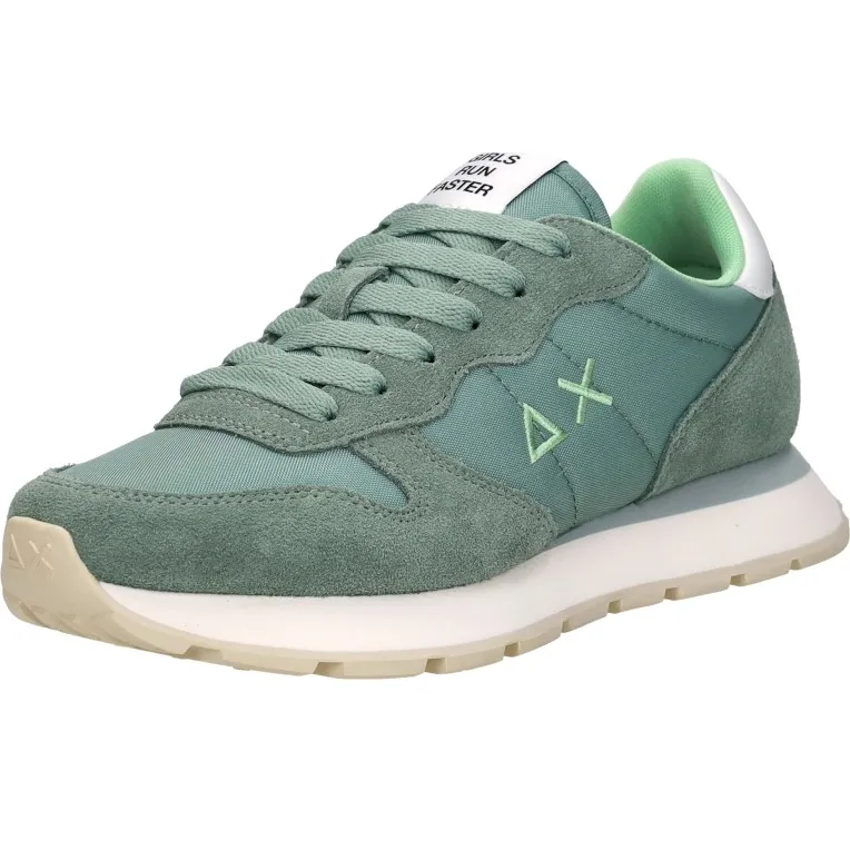 Sun68 Ally Solid lage sneakers mintgroen, foto 3
